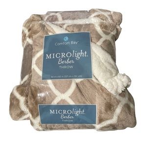 Comfort Bay microlight Berber Throw